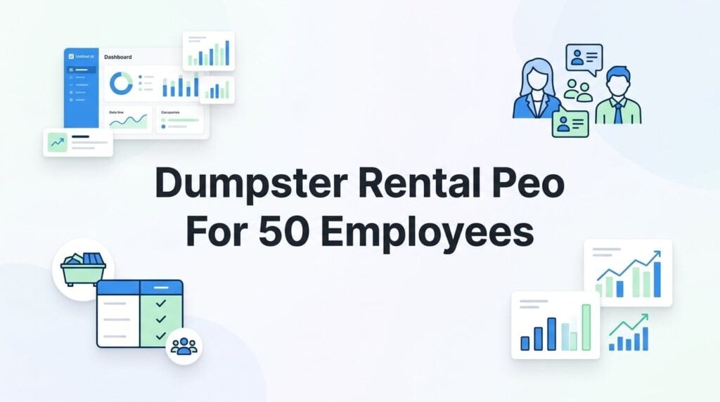 7 Smart Strategies for Dumpster Rental Companies Using a PEO at 50 Employees