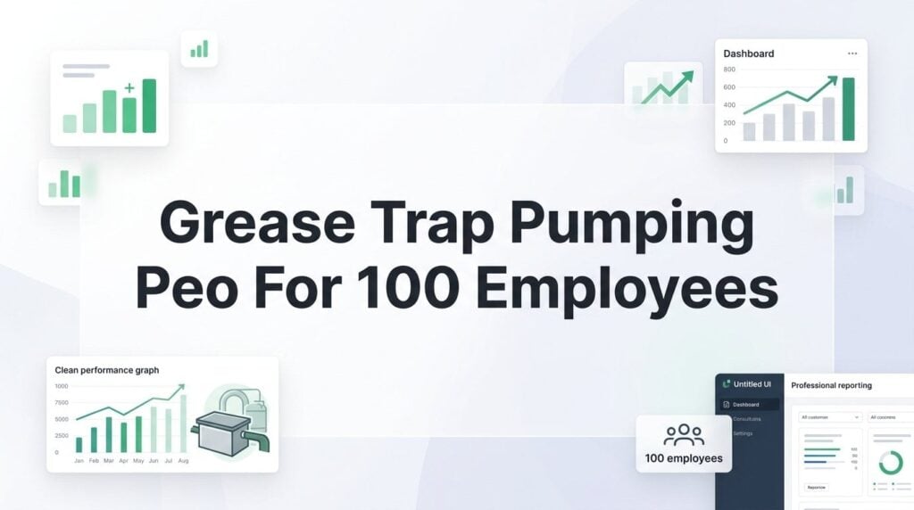 7 Strategies for Grease Trap Pumping Companies to Get More From a PEO at 100 Employees
