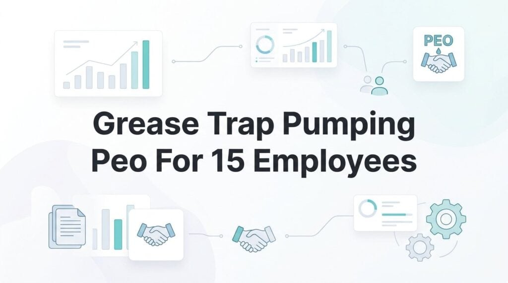 7 Things Grease Trap Pumping Companies With 15 Employees Need From a PEO