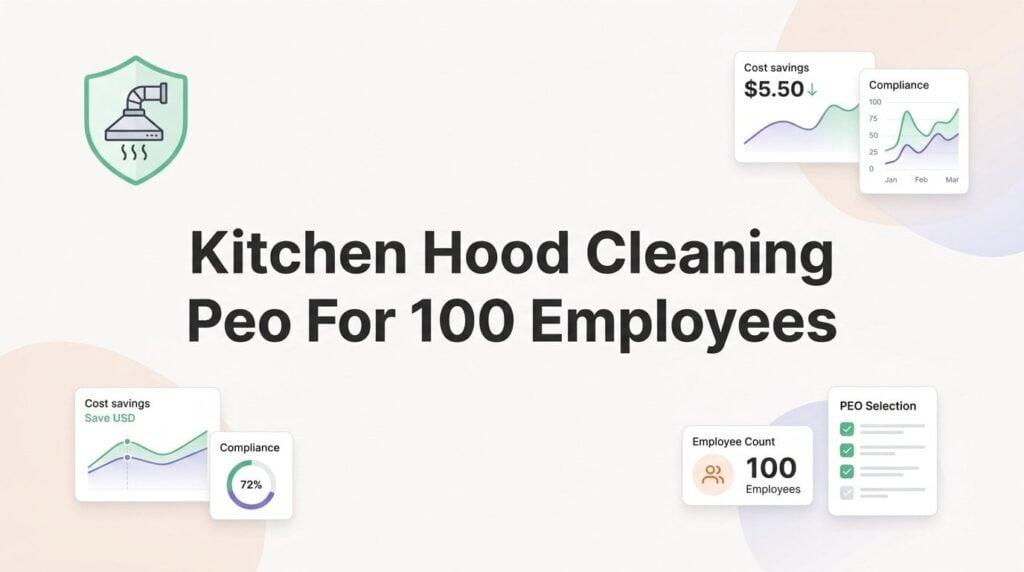 7 Strategies for Kitchen Hood Cleaning Companies to Get the Most from a PEO at 100 Employees