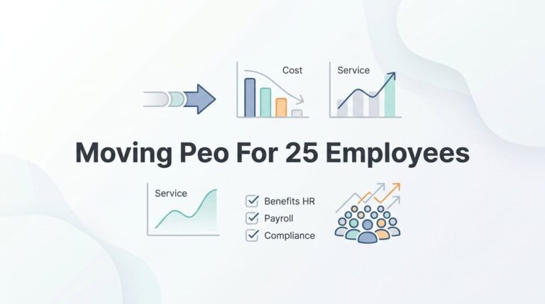 7 Smart Strategies for Moving Your PEO When You Have 25 Employees