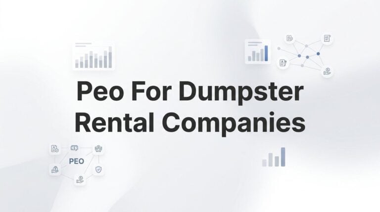 3 Best PEO Comparison Tools for Dumpster Rental Companies in 2026