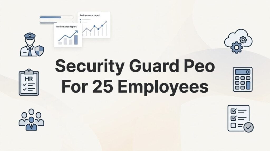 7 Smart Strategies for Choosing a Security Guard PEO at 25 Employees