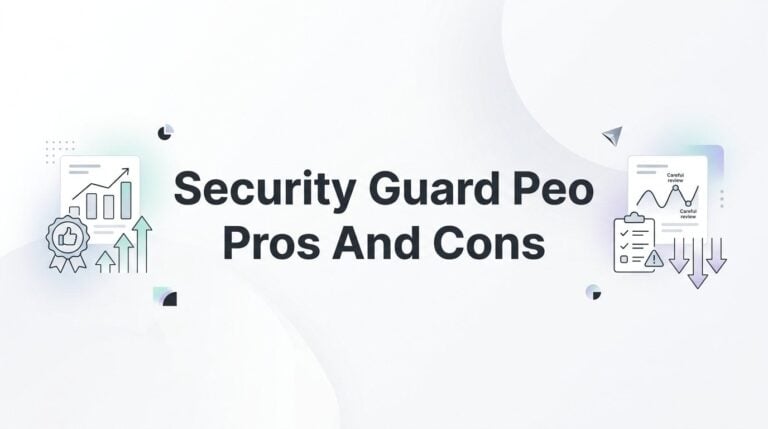 Security Guard PEO Pros and Cons: What to Know Before You Sign