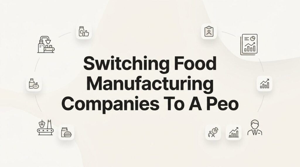 Switching Your Food Manufacturing Company to a PEO: A Practical Step-by-Step Guide