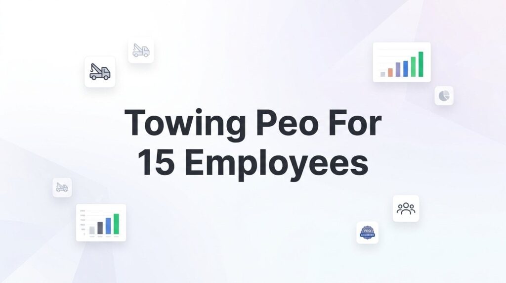 7 Smart Strategies for Towing Companies with 15 Employees Evaluating a PEO