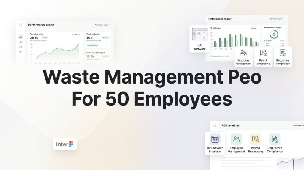 7 Strategies for Waste Management Companies with 50 Employees Evaluating a PEO