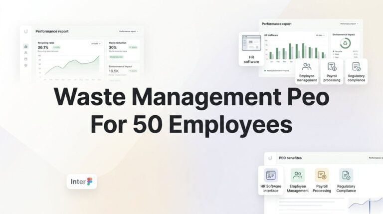 7 Strategies for Waste Management Companies with 50 Employees Evaluating a PEO