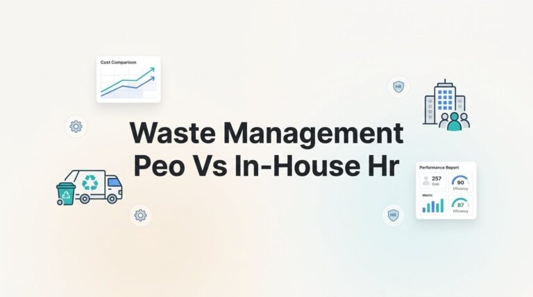 Waste Management PEO vs In-House HR: 7 Decision Factors That Actually Matter