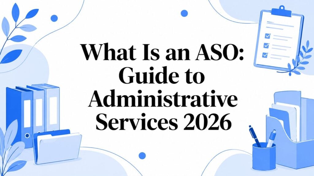 What Is an ASO: Guide to Administrative Services 2026