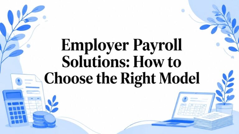Employer Payroll Solutions: How to Choose the Right Model