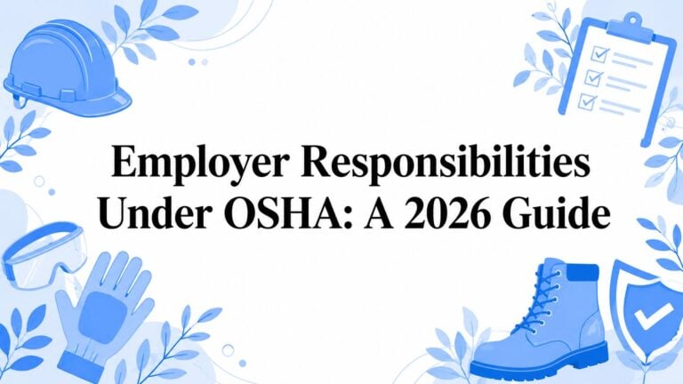 Employer Responsibilities Under OSHA: A 2026 Guide