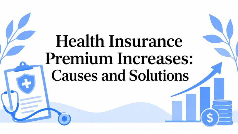 Health Insurance Premium Increases: Causes and Solutions