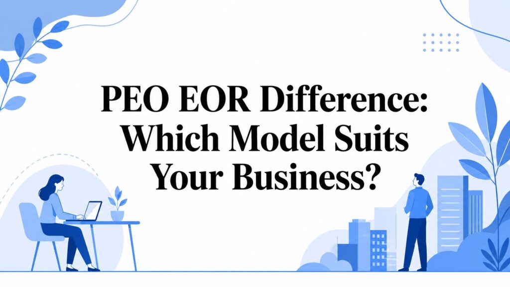 PEO EOR Difference: Which Model Suits Your Business?