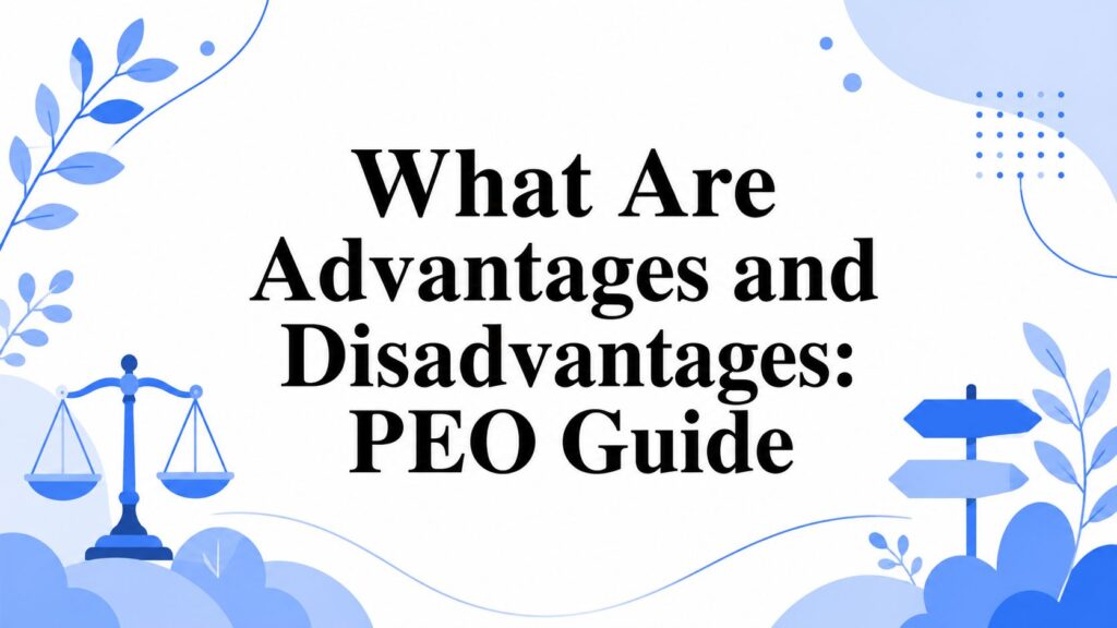 What Are Advantages and Disadvantages: PEO Guide