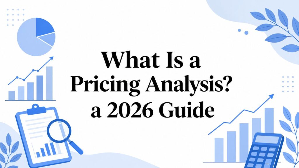 What Is a Pricing Analysis? a 2026 Guide