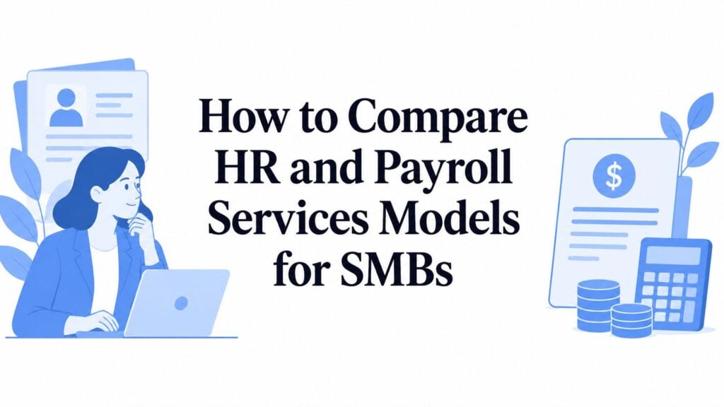 How to Compare HR and Payroll Services Models for SMBs